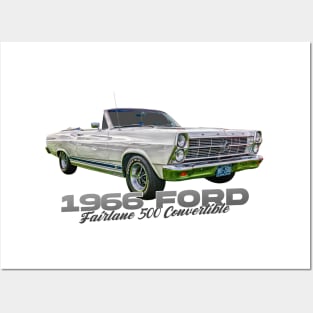 1966 Ford Fairlane 500 Convertible Posters and Art